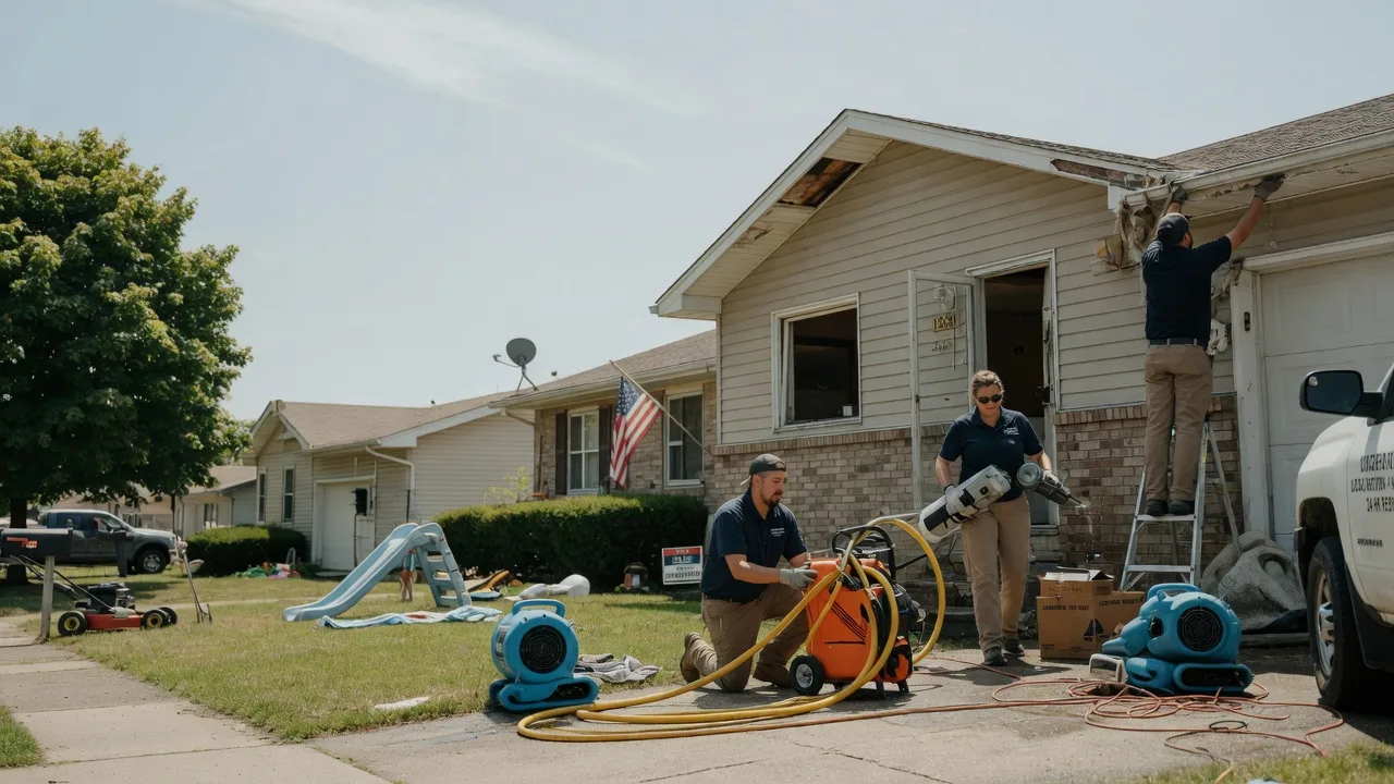 Water Damage Restoration in Ball, LA near me